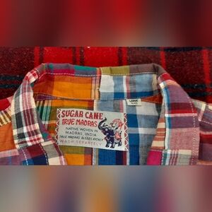 Sugar Cane Japan Patchwork Madras sz L